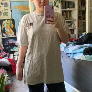 Vintage tan dad tee